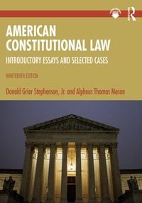 Produktbild: American Constitutional Law