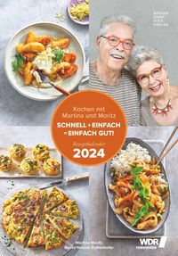 Bild vom Artikel Kochen mit Martina und Moritz - Rezeptkalender 2024 23,7x34 vom Autor 