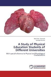 Produktbild: Dwivedi, A: Study of Physical Education Students of Differen