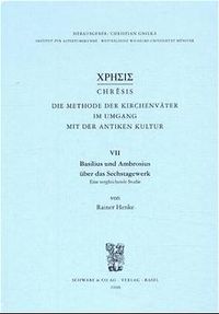 Produktbild: Basilius und Ambrosius &uuml;ber das Sechstagewerk