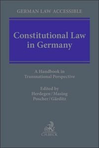 Produktbild: Constitutional Law in Germany