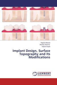 Produktbild: Implant Design, Surface Topography and Its Modifications