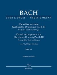 Bild vom Artikel Chorsätze aus dem Weihnachts-Oratorium Teil I-III, BWV 248 vom Autor Johann Sebastian Bach
