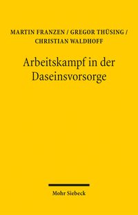 Produktbild: Arbeitskampf in der Daseinsvorsorge