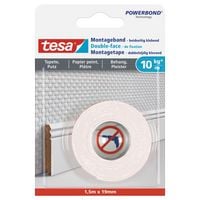 Produktbild: tesa Montageband Tapete & Putz 10kg