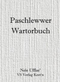 Produktbild: Paschlewwer Wartorbuch