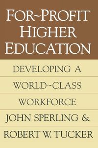 Produktbild: For-profit Higher Education