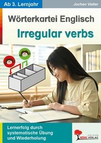 Produktbild: W&ouml;rterkartei English Irregular verbs
