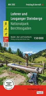 Produktbild: Freytag & berndt Wanderkarte WK 393 Loferer und Leoganger Steinberge, Nationalpark Berchtesgaden 1:50.000