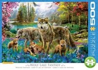 Bild vom Artikel Eurographics 6500-5360 - Wolfsee Fantasie , Puzzle, 500 Teile vom Autor 