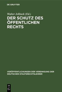 Produktbild: Der Schutz des &ouml;ffentlichen Rechts