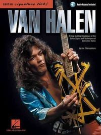 Produktbild: Van Halen - Signature Licks a Step-By-Step Breakdown of the Guitar Styles and Techniques of Eddie Van Halen by Joe Charupakorn Book/Online Audio