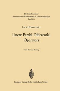 Produktbild: Linear Partial Differential Operators