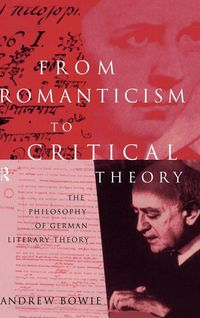 Produktbild: From Romanticism to Critical Theory
