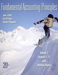 Produktbild: Fundamental Accounting Principles, Volume 1: Chapters 1-12 with Working Papers [With Access Code]