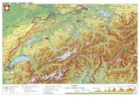 Produktbild: Schweiz physisch Papierposter