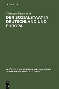 Produktbild: Der Sozialstaat in Deutschland und Europa