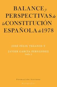 Produktbild: Balance y perspectivas de la Constituci&oacute;n espa&ntilde;ola de 1978