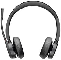 Produktbild: HP Poly Voyager 4320 USB-A Headset +BT700 Dongle On Ear Headset Bluetooth&reg; Stereo Schwarz Lautst&auml;rkeregelung, Mikrofon-Stummschaltung Computer