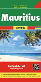 Produktbild: freytag & berndt Stra&szlig;enkarte Mauritius 1:50.000