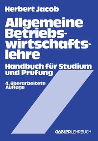 Produktbild: Allgemeine Betriebswirtschaftslehre