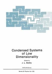 Produktbild: Condensed Systems of Low Dimensionality