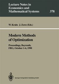 Produktbild: Modern Methods of Optimization