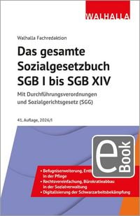 Produktbild: Das gesamte Sozialgesetzbuch SGB I bis SGB XIV Ausgabe 2026/I