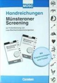 Produktbild: M&uuml;nsteraner Screening (M&Uuml;SC) - Zur Fr&uuml;herkennung von Lese-Rechtschreibschwierigkeiten