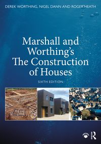 Produktbild: Marshall and Worthing's The Construction of Houses