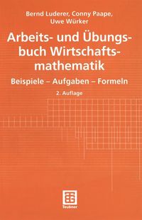 Produktbild: Arbeits- und &Uuml;bungsbuch Wirtschaftsmathematik