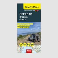 Produktbild: FolyMaps OFFROAD Kroatien 1:250 000