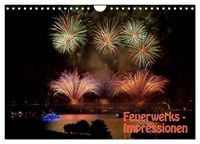 Produktbild: Feuerwerks - Impressionen (Wandkalender 2027 DIN A4 quer), CALVENDO Monatskalender