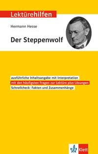 Produktbild: Klett Lekt&uuml;rehilfen Hermann Hesse, Der Steppenwolf