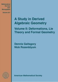 Produktbild: Gaitsgory, D:  A Study in Derived Algebraic Geometry