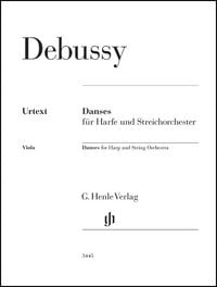 Produktbild: Claude Debussy - Danses f&uuml;r Harfe und Streichorchester