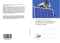 Produktbild: Conception et r&eacute;alisation d'une installation photovolta&iuml;que
