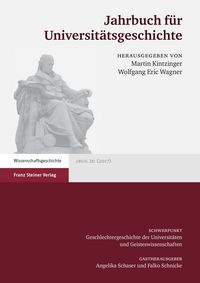 Produktbild: Jahrbuch f&uuml;r Universit&auml;tsgeschichte 20 (2017)