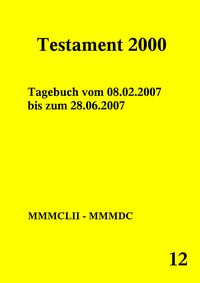 Produktbild: Testament 2000 Band 12