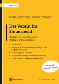 Produktbild: Der Verein im Steuerrecht