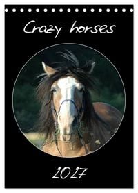 Produktbild: Crazy horses (Tischkalender 2027 DIN A5 hoch), CALVENDO Monatskalender
