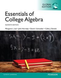Produktbild: Lial, M: Essentials of College Algebra plus Pearson MyLab Ma
