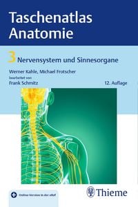 Produktbild: Taschenatlas Anatomie, Band 3: Nervensystem und Sinnesorgane