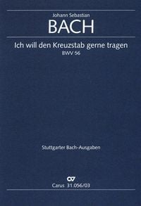 Produktbild: Kantate Nr.56, Klavierauszug