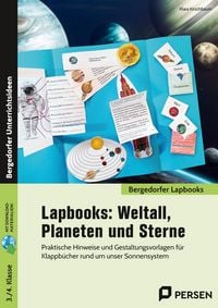 Produktbild: Lapbooks: Weltall, Planeten und Sterne - 3./4. Kl.