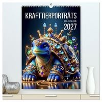 Produktbild: Krafttierportr&auml;ts (hochwertiger Premium Wandkalender 2027 DIN A2 hoch), Kunstdruck in Hochglanz