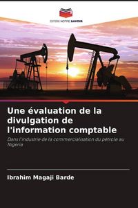 Produktbild: Une &eacute;valuation de la divulgation de l'information comptable