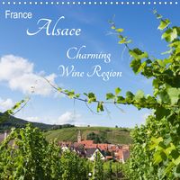 Produktbild: Wojciech, G: France Alsace - Charming Wine Region (Wall Cale
