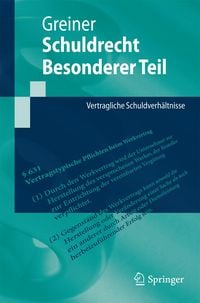 Produktbild: Schuldrecht Besonderer Teil