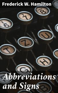 Produktbild: Abbreviations and Signs
